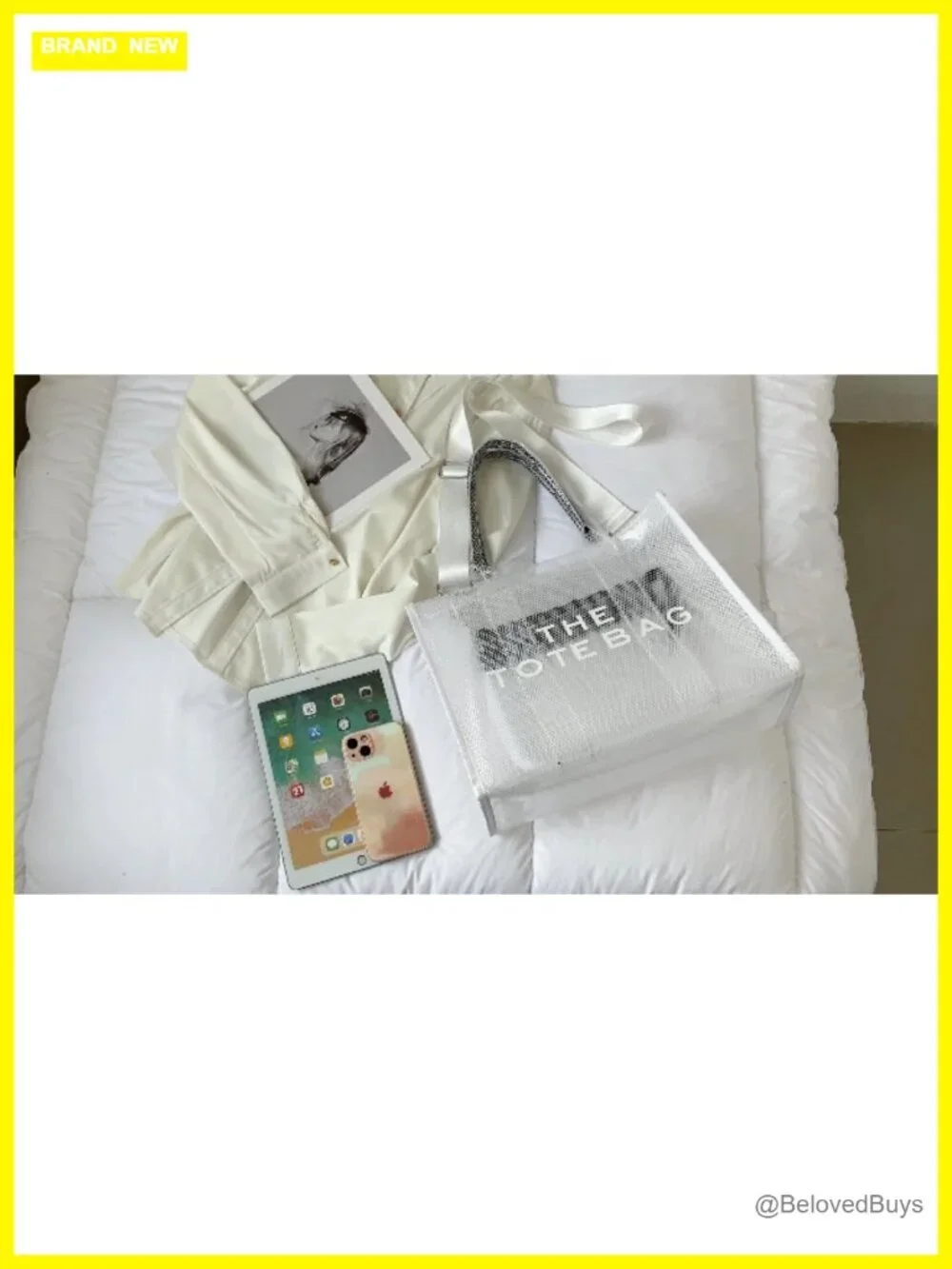 Clear Tote Bag Stadium Approved Large Capacity EVA Transparent Crossbody